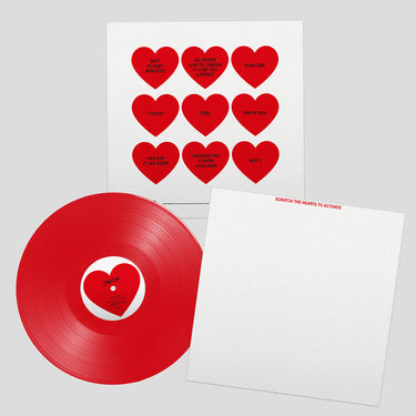 JOCKSTRAP & TAYLOR SKYE - I<3UQTINVU (w/ Perfume-Scented inner sleeve Inner Sleeve) - LP - Red Vinyl