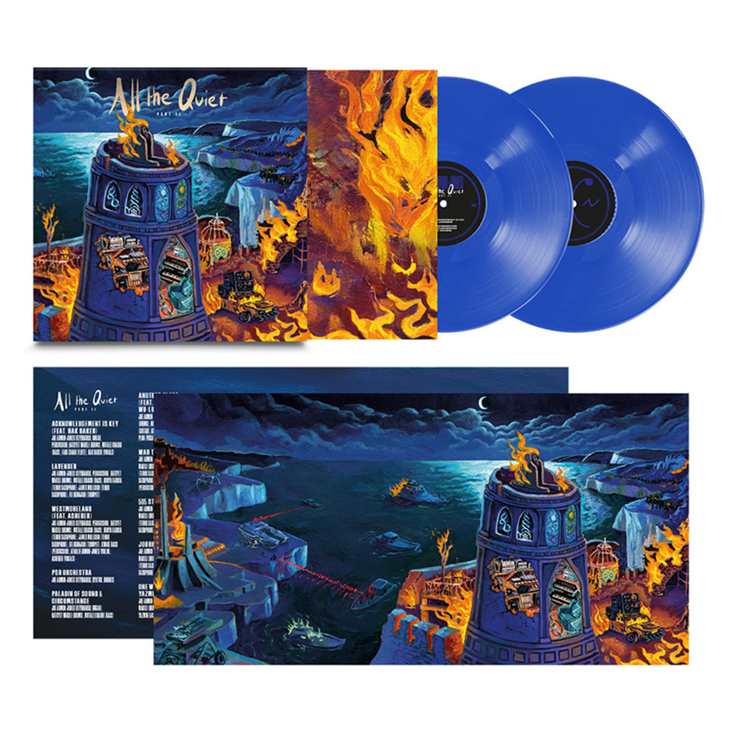 JOE ARMON-JONES - All The Quiet (Part II) [with two-sided Artwork Print] -2LP - Transparent Blue Vinyl