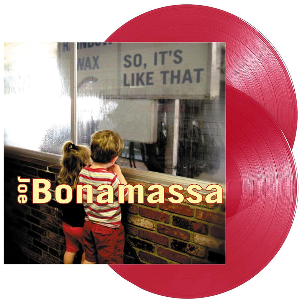 JOE BONAMASSA - So, It's Like That (2023 Reissue) - 2LP - 180g Transparent Red Vinyl [DEC 8]