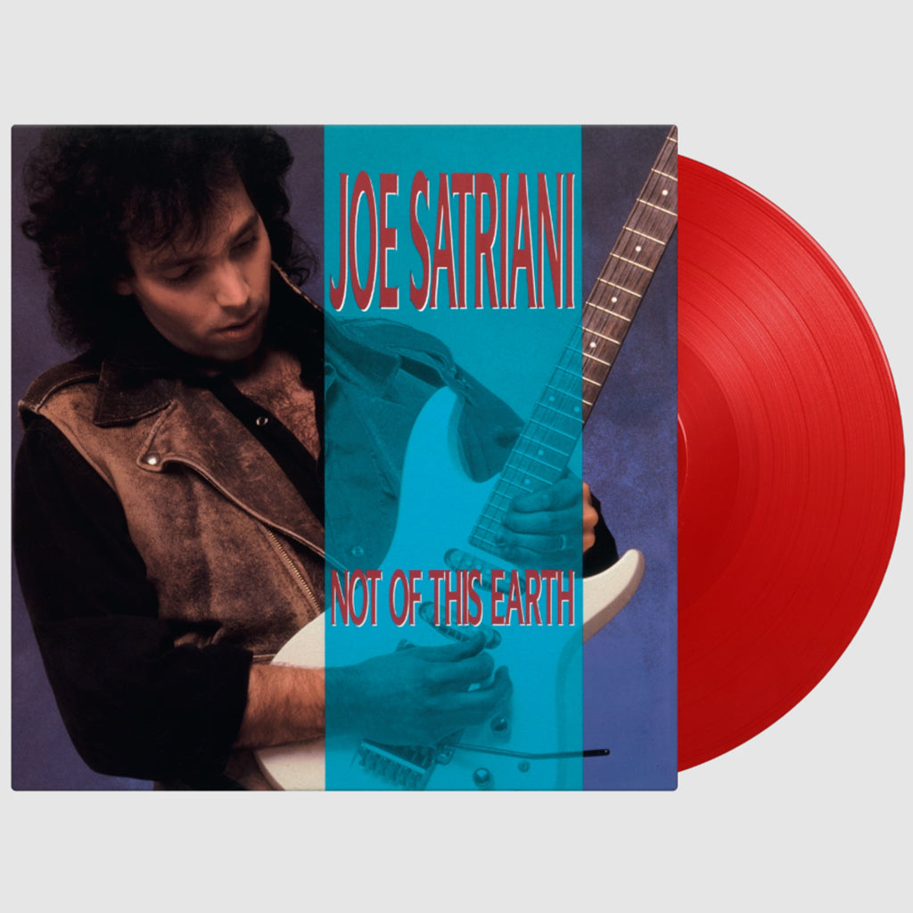 JOE SATRIANI - Not Of This Earth (40th Anniversary Edition) - LP - Deluxe 180g Red Vinyl [JAN 30]