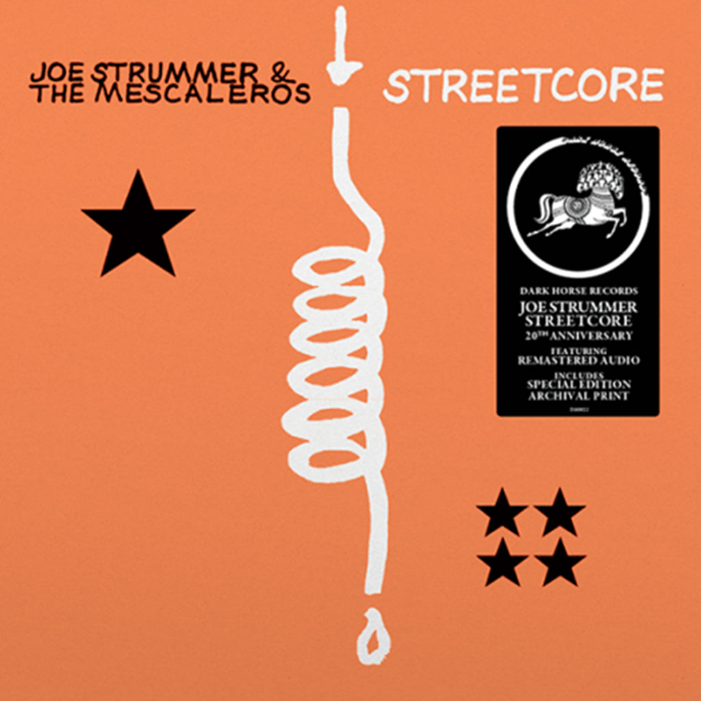 JOE STRUMMER & THE MESCALEROS - Streetcore (20th Anniversary Edition with Lyric Print) - LP - Gatefold Vinyl