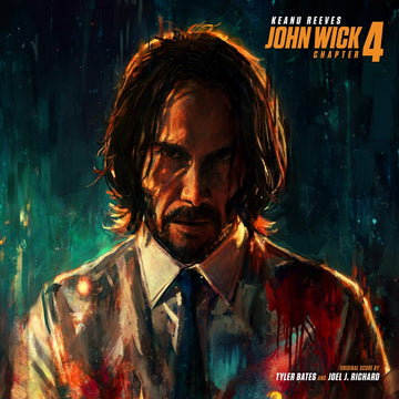 TYLER BATES, JOEL J RICHARD - John Wick Chapter 4 - 2LP - Transparent Orange Vinyl