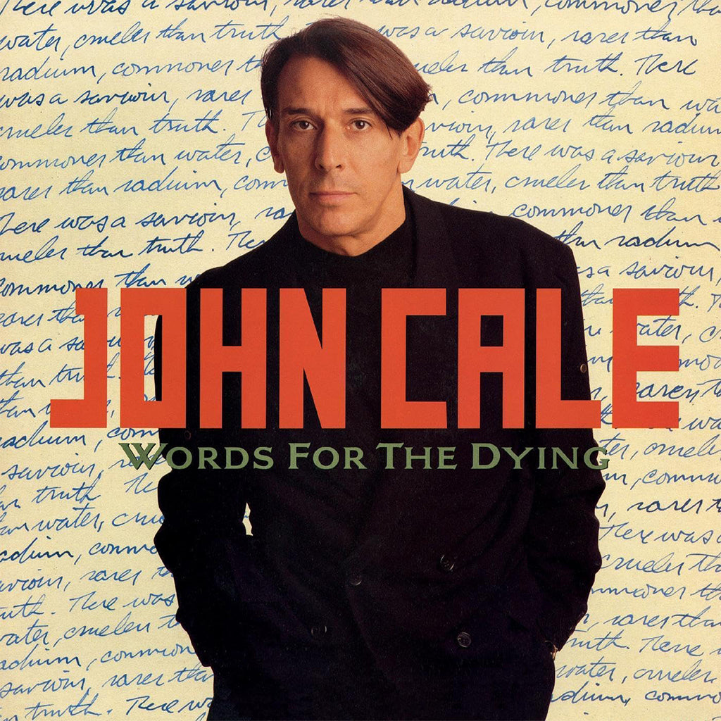 JOHN CALE  - Words For The Dying (2023 Reissue) - LP - Clear Vinyl