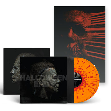 JOHN CARPENTER, CODY CARPENTER AND DANIEL DAVIES - Halloween Ends (Original Soundtrack) [Expanded Edition with Poster] - 2LP - Deluxe Orange with Red Splatter Colour Vinyl [OCT 17]