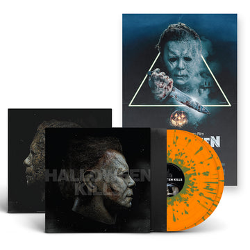 JOHN CARPENTER, CODY CARPENTER AND DANIEL DAVIES - Halloween Kills (Original Soundtrack) [Expanded Edition w/ Poster] - 2LP - Deluxe Orange w/ Green Splatter Colour Vinyl [OCT 17]