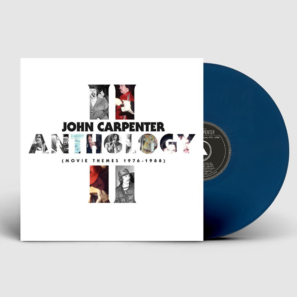 JOHN CARPENTER, CODY CARPENTER & DANIEL DAVIES - Anthology II (Movie Themes 1976-1988) - LP - Blue Vinyl
