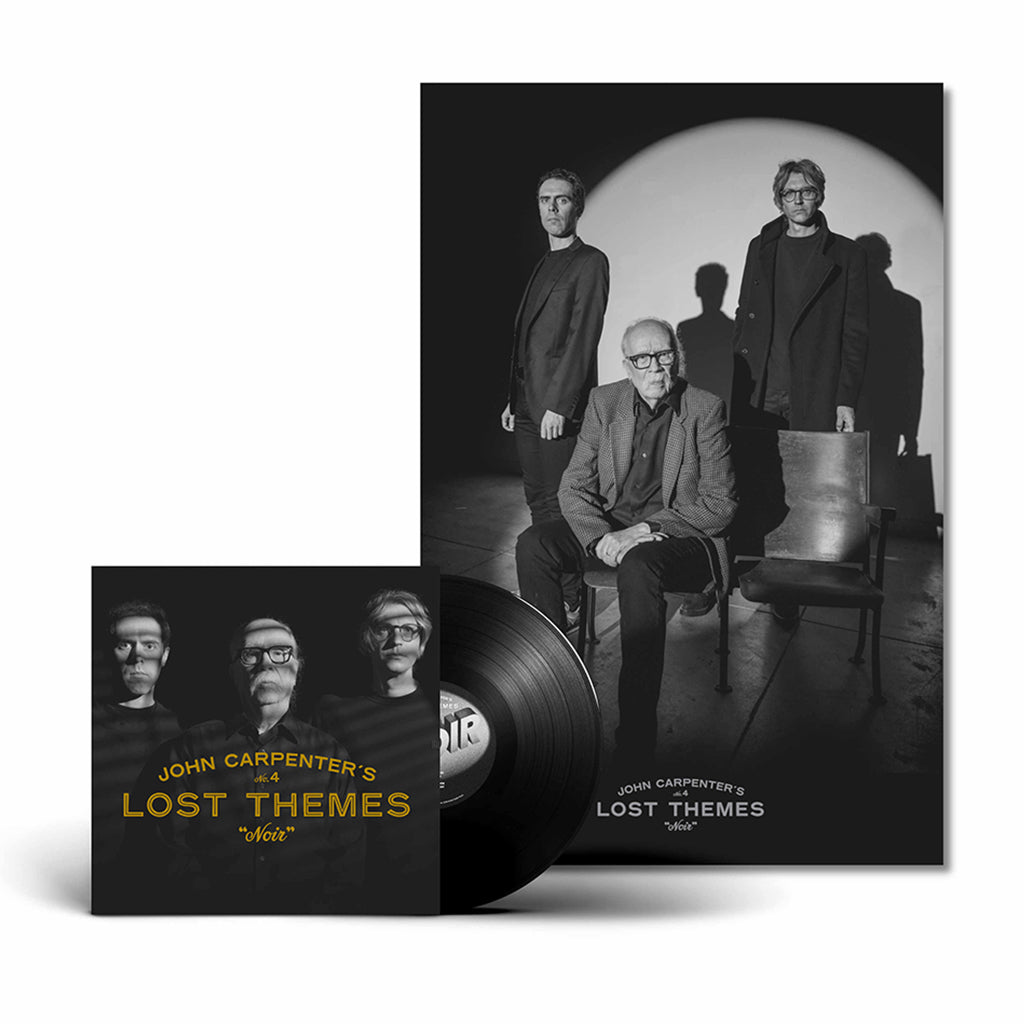 JOHN CARPENTER, CODY CARPENTER & DANIEL DAVIES - Lost Themes IV: Noir - LP - Black Vinyl [MAY 3]