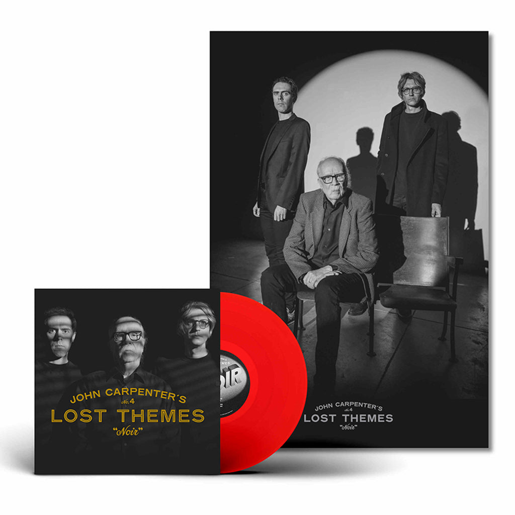 JOHN CARPENTER, CODY CARPENTER & DANIEL DAVIES - Lost Themes IV: Noir - LP - Transparent Red Vinyl