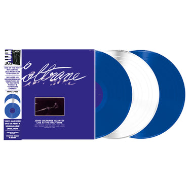 JOHN COLTRANE - Live At The Half Note (Reissue) - 3LP - Deluxe Blue / White Vinyl Set [NOV 29]