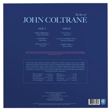 JOHN COLTRANE - The Best Of John Coltrane - LP - Vinyl [MAR 13]