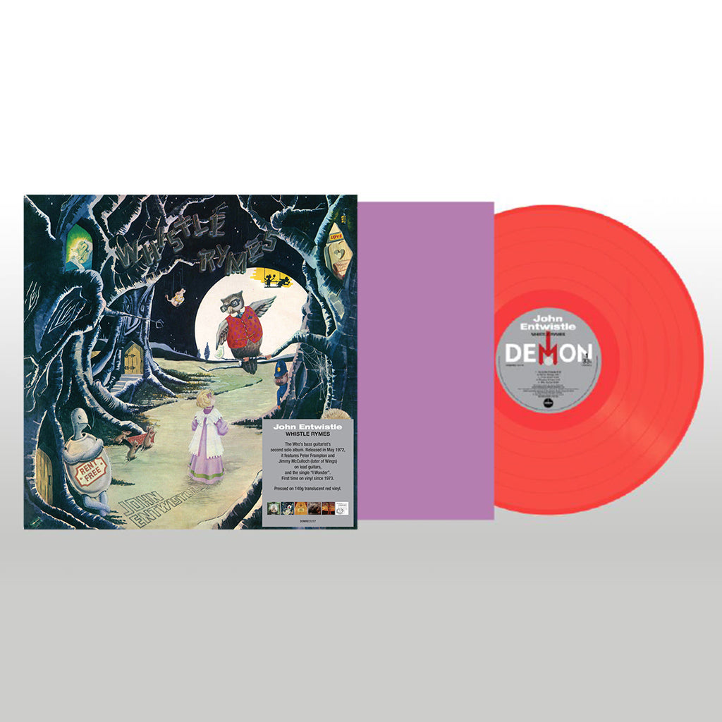 JOHN ENTWISTLE - Whistle Rymes (2024 Reissue) - LP - Gatefold Translucent Red Vinyl [MAY 10]