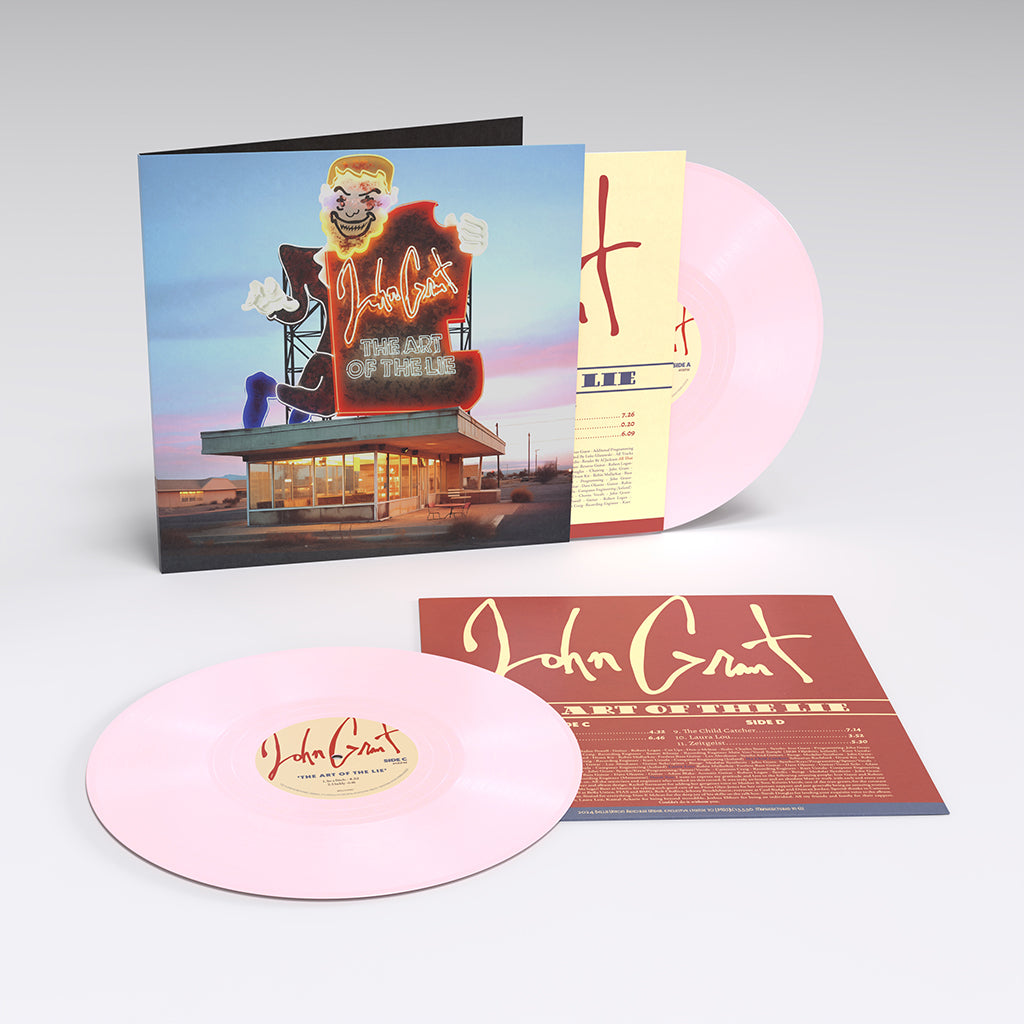 JOHN GRANT - The Art Of The Lie - 2LP - Gatefold Pink Vinyl