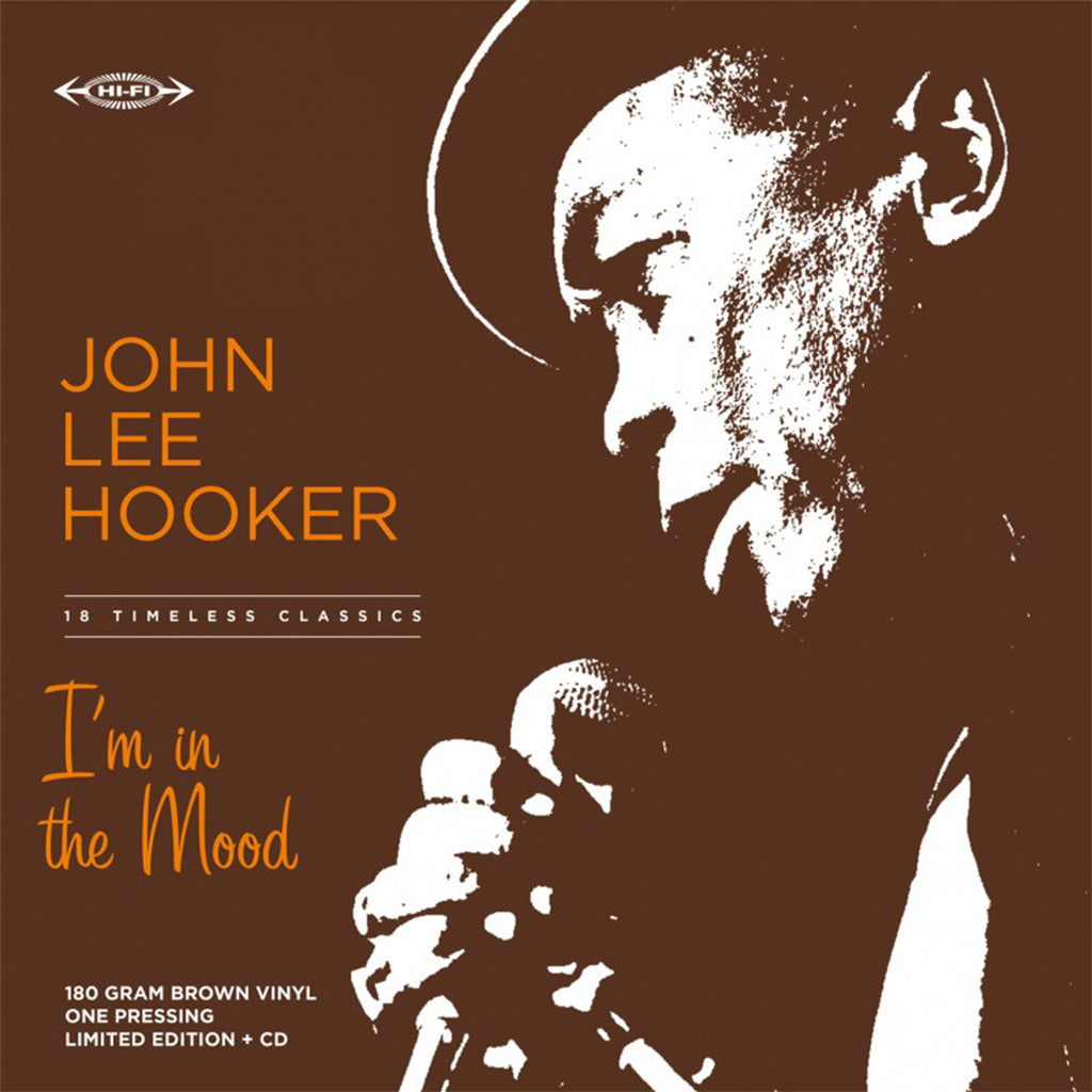 JOHN LEE HOOKER - I'm in the Mood (with CD Version) - LP - 180g Brown Vinyl [RSD 2024]