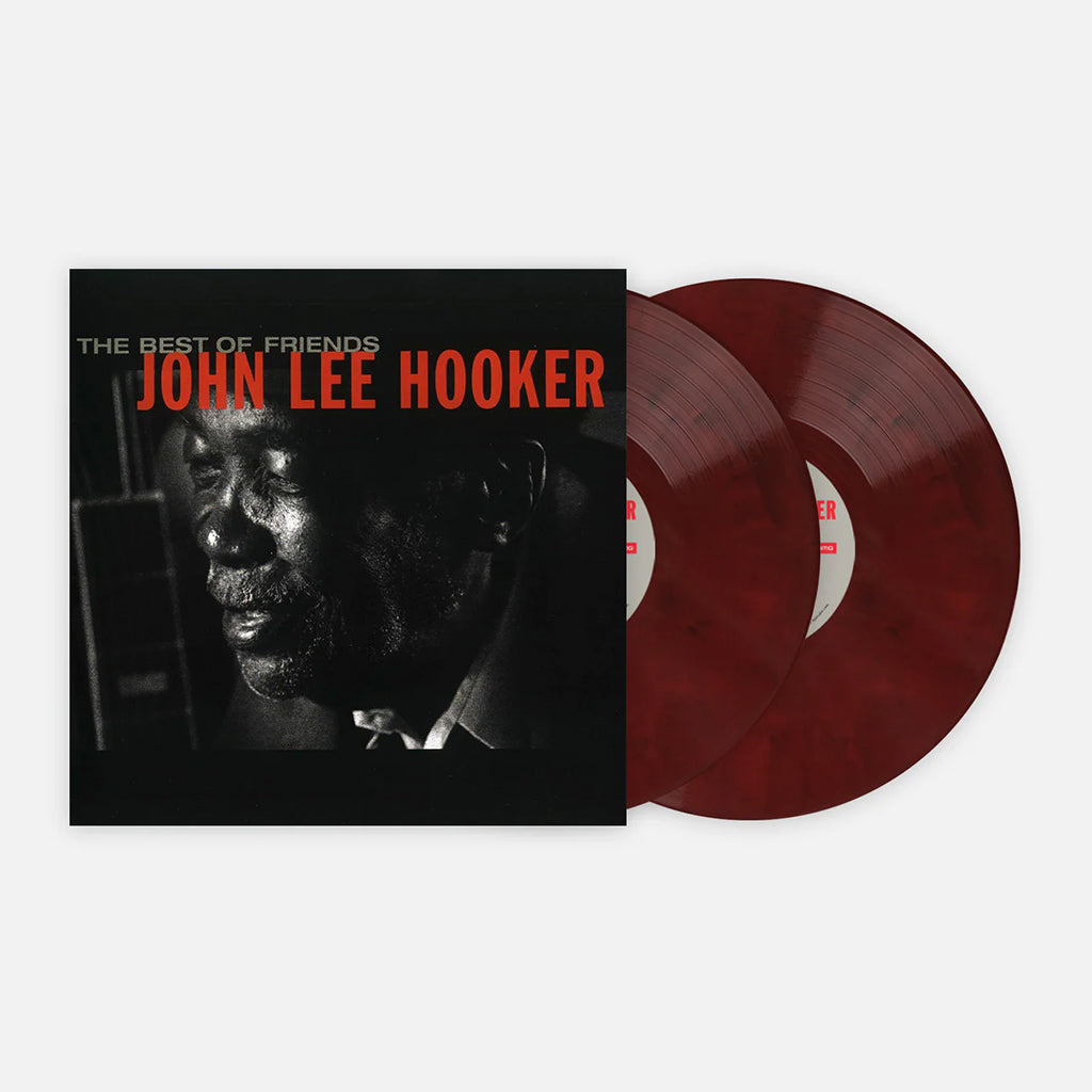 JOHN LEE HOOKER - The Best Of Friends (Reissue) - 2LP - Red & Black Galaxy Vinyl [MAR 7]