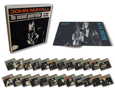 JOHN MAYALL - The Second Generation - Live Magic (1968-1993) - 30 x CD - Deluxe Box Set [JUN 20]