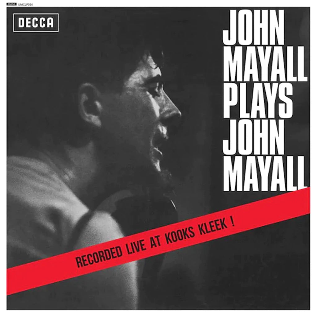 JOHN MAYALL & THE BLUESBREAKERS - John Mayall Plays John Mayall (2023 Reissue) - LP - 180g Vinyl
