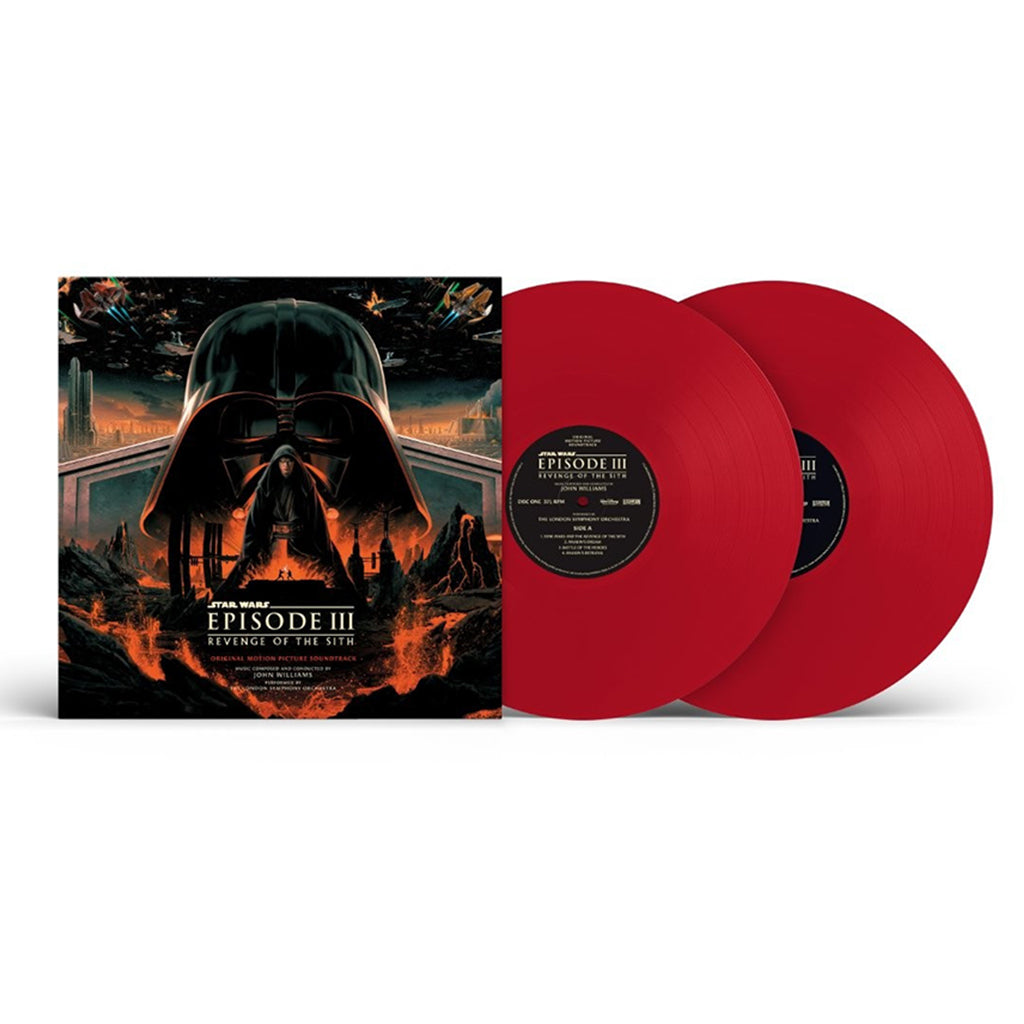 JOHN WILLIAMS - Star Wars: Episode III: Revenge Of The Sith (Original Soundtrack) [20th Anniversary Edition] - 2LP - Red Vinyl [DEC 5]