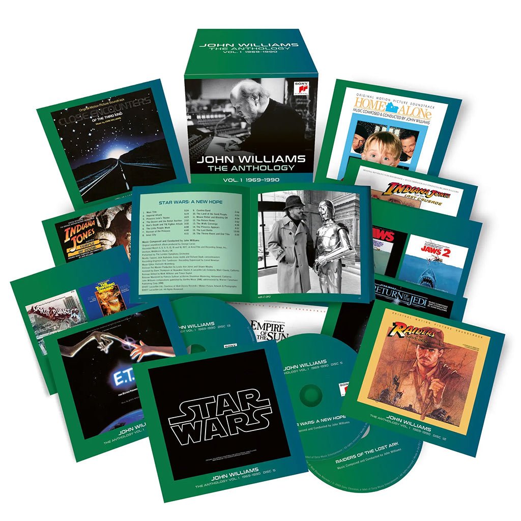 JOHN WILLIAMS - John Williams: The Anthology - Vol. 1 1969-1990 - Deluxe 22 x CD Box Set [JUL 18]