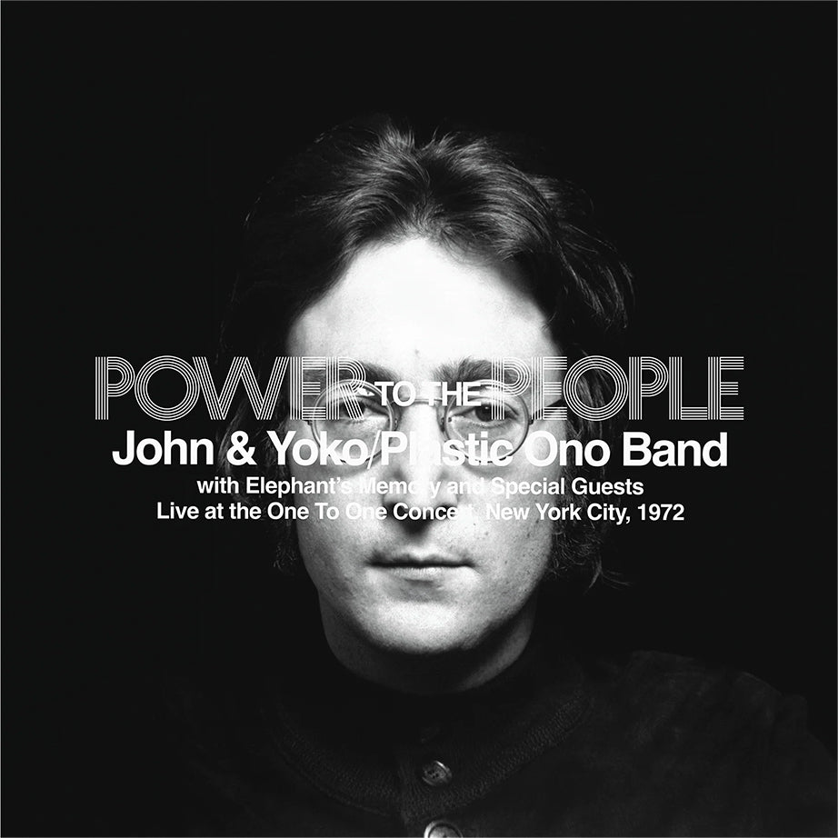 JOHN & YOKO / PLASTIC ONO BAND - Power To The People (Live at the One To One Concert, NYC, 1972) [Deluxe Edition] - 2CD with Lenticular Cover [OCT 10]