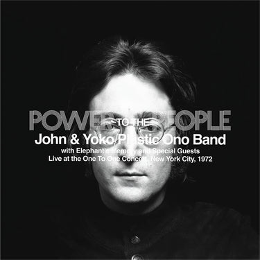 JOHN & YOKO / PLASTIC ONO BAND - Power To The People (Live at the One To One Concert, NYC, 1972) [Deluxe Edition] - 2CD with Lenticular Cover