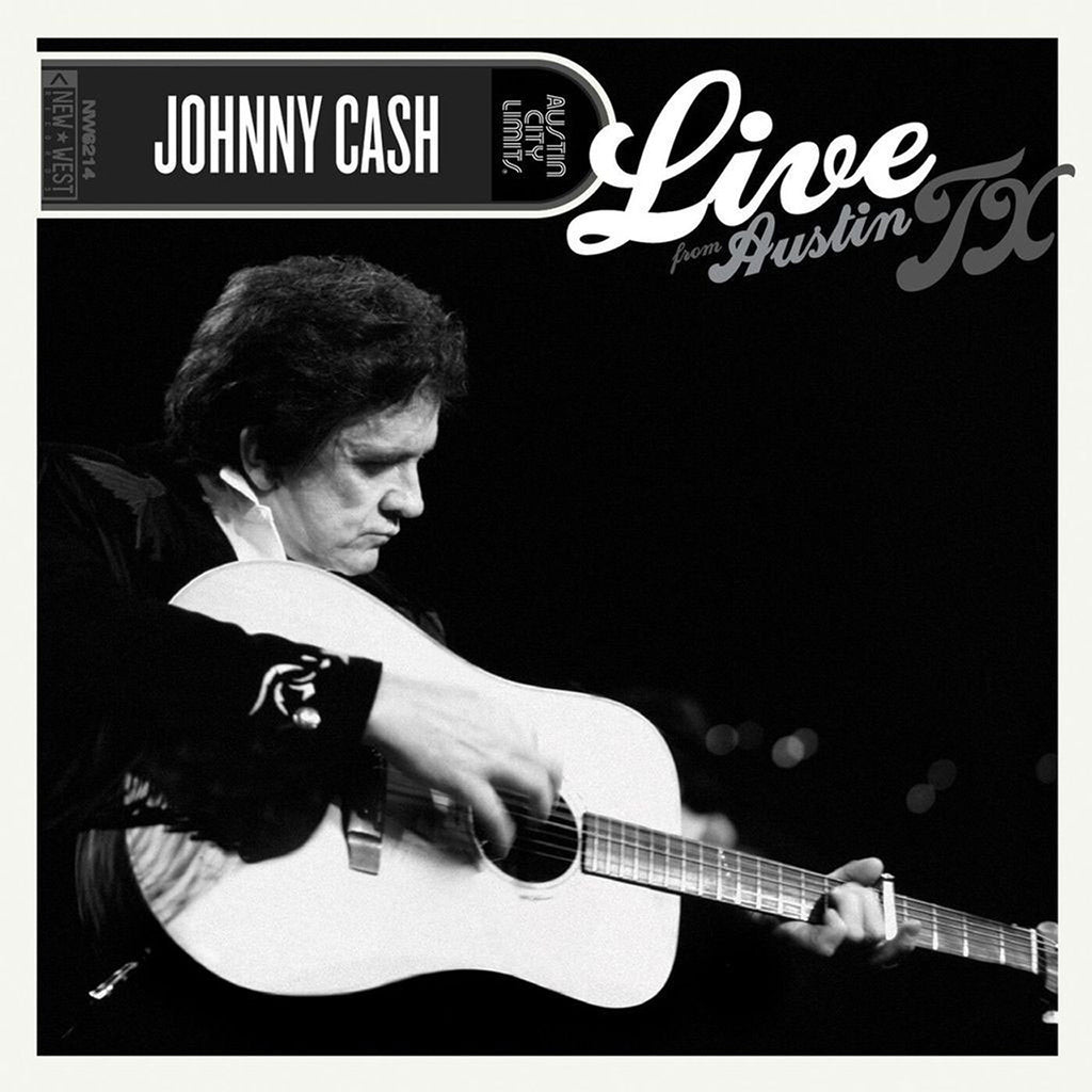 JOHNNY CASH - Live From Austin, TX (Repress) - LP - Green and Black Marble Vinyl [NOV 22]