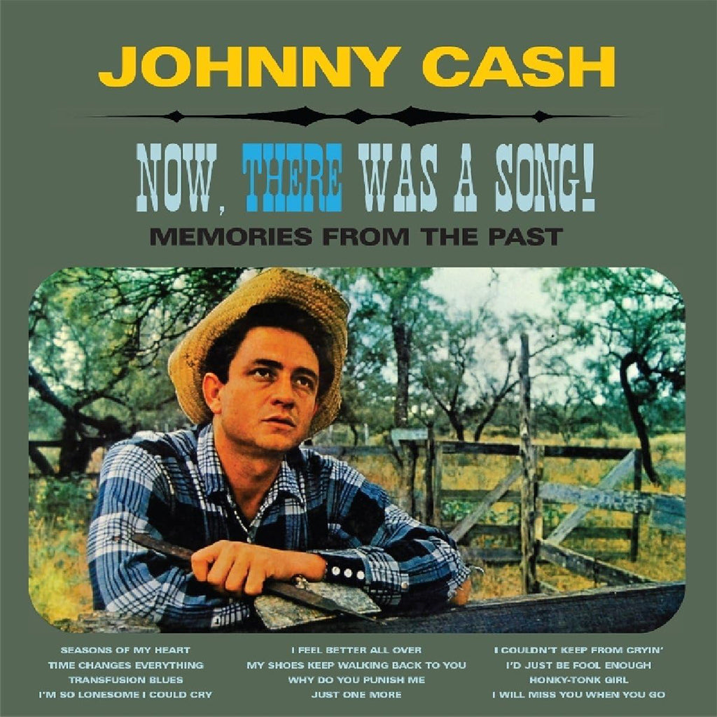 JOHNNY CASH - Now, There Was a Song! (2024 Waxtime Reissue with 2 Bonus Tracks) - LP - 180g Vinyl