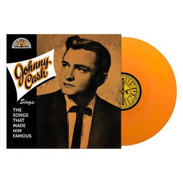 JOHNNY CASH - Sings The Songs That Made Him Famous (Remastered) - LP - Orange Vinyl