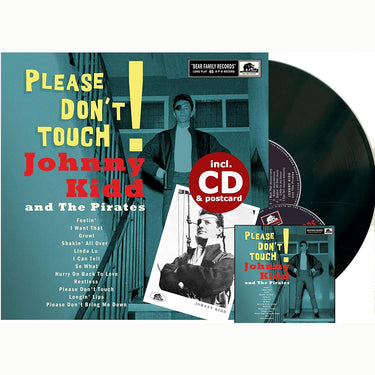 JOHNNY KIDD & THE PIRATES - Please, Don't Touch! (Repress) - 10-inch LP - Vinyl + Bonus CD [JAN 3]