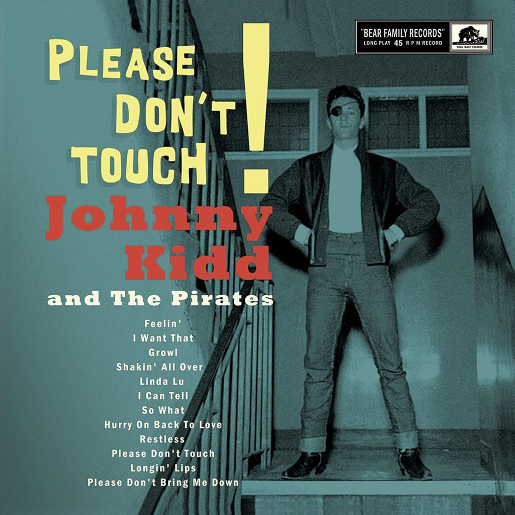 JOHNNY KIDD & THE PIRATES - Please, Don't Touch! (Repress) - 10-inch LP - Vinyl + Bonus CD [JAN 3]