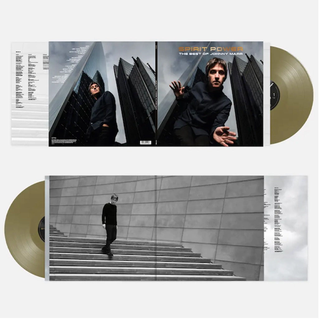JOHNNY MARR - Spirit Power: The Best of Johnny Marr - 2LP - Gold Vinyl