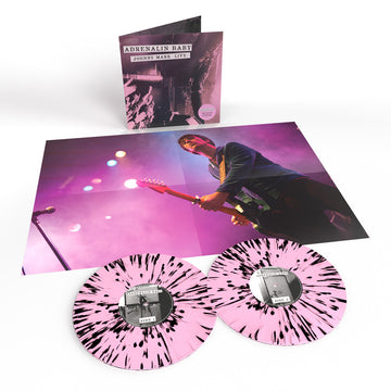 JOHNNY MARR - Adrenalin Baby (Repress with A1 Poster) - 2LP - Gatefold Pink with Black Splatter Vinyl