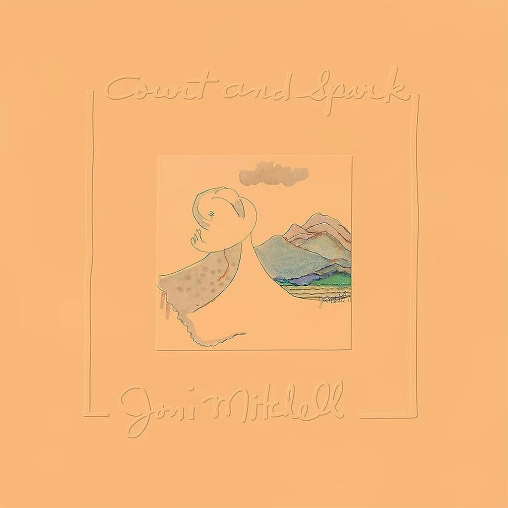 JONI MITCHELL - Court And Spark (Remastered) - LP - Clear Vinyl
