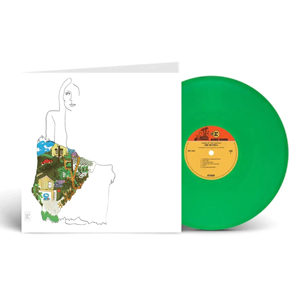 JONI MITCHELL - Ladies Of The Canyon (Remastered) - LP - Green Vinyl