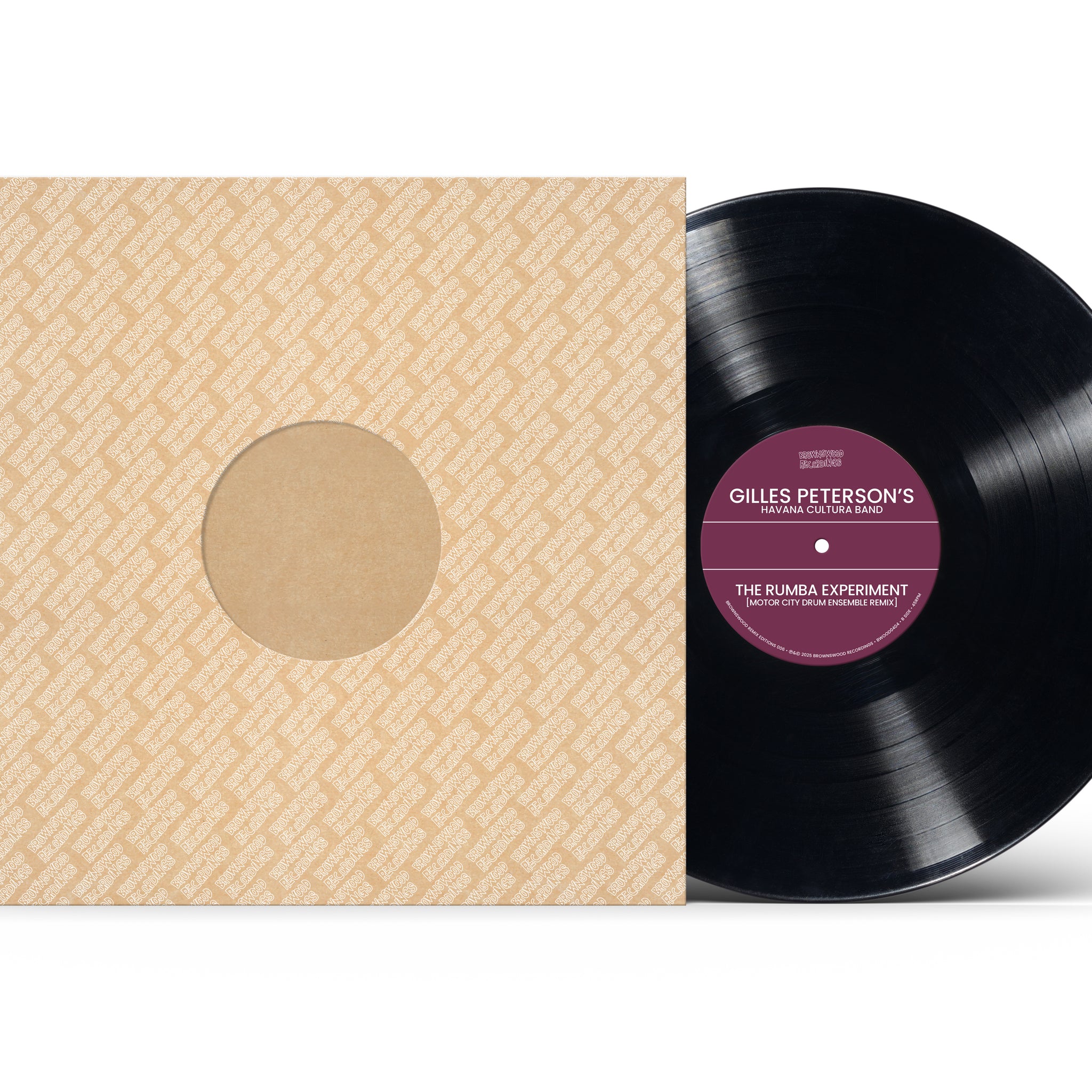 JOE CLAUSSELL / GILLES PETERSON'S HAVANA CULTURA BAND - Brownswood Remix Editions 005 - 12" Black Vinyl [Record Store Day 2025]