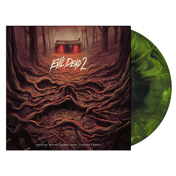 JOSEPH LODUCA - Evil Dead 2 (Original Soundtrack) [Remastered] - LP - Deluxe Green & Black Hand-Poured Vinyl