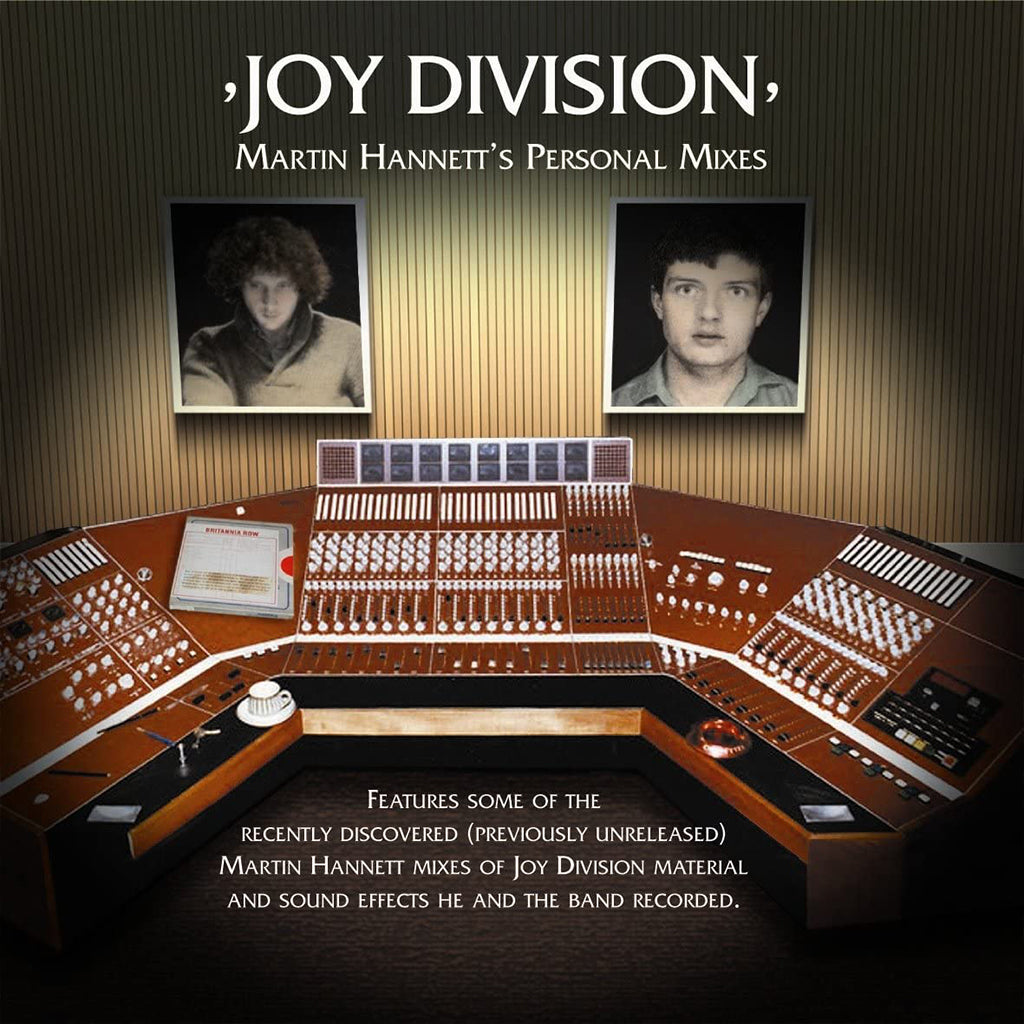 JOY DIVISION - Martin Hannett’s Personal Mixes (Repress) - 2LP - 180g Milky White Vinyl