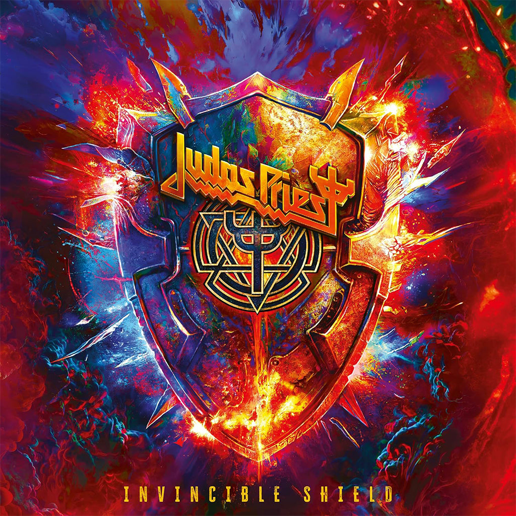 JUDAS PRIEST - Invincible Shield (Deluxe Edition w/ 3 Bonus Tracks & 24-page booklet) - Hardcover Book / CD