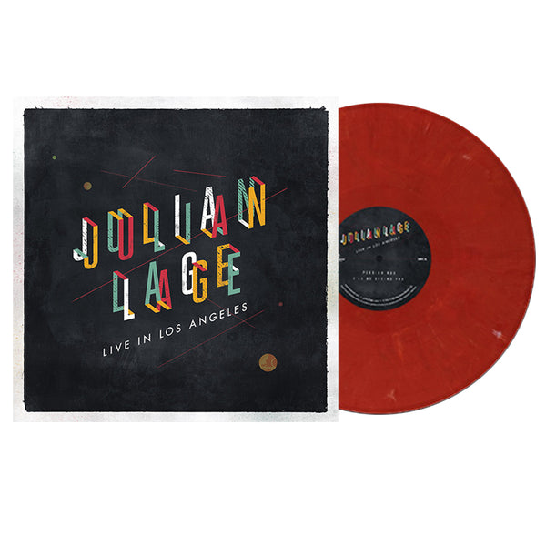 Julian Lage - Live in Los Angeles - 1LP - Cherry Red Eco Mix Vinyl