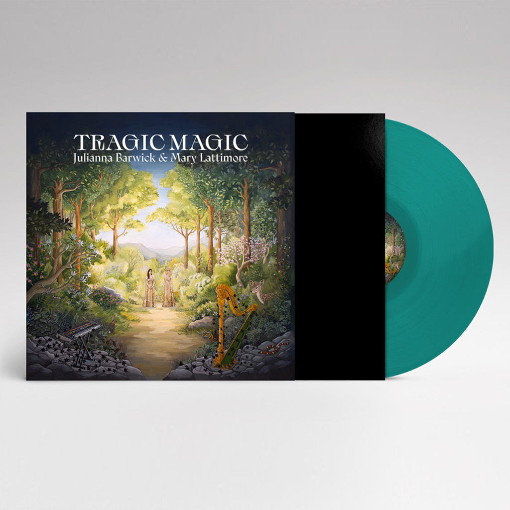 JULIANNA BARWICK & MARY LATTIMORE - Tragic Magic (w/ Poster) - LP - 'Forest Green' Colour BioVinyl [FEB 20]