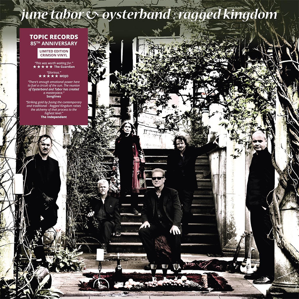 JUNE TABOR & OYSTERBAND - Ragged Kingdom (Reissue) - LP - Crimson Vinyl [OCT 4]