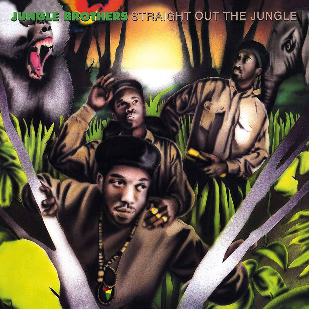 JUNGLE BROTHERS - Straight Out The Jungle (2023 Repress) - 2LP - Red / Green Opaque Vinyl