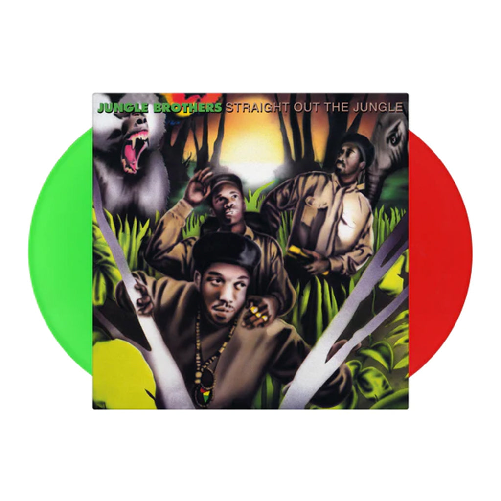 JUNGLE BROTHERS - Straight Out The Jungle (2023 Repress) - 2LP - Red / Green Opaque Vinyl