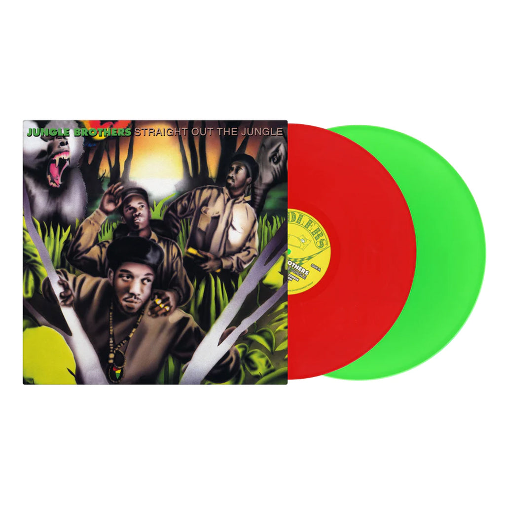JUNGLE BROTHERS - Straight Out The Jungle (2023 Repress) - 2LP - Red / Green Opaque Vinyl