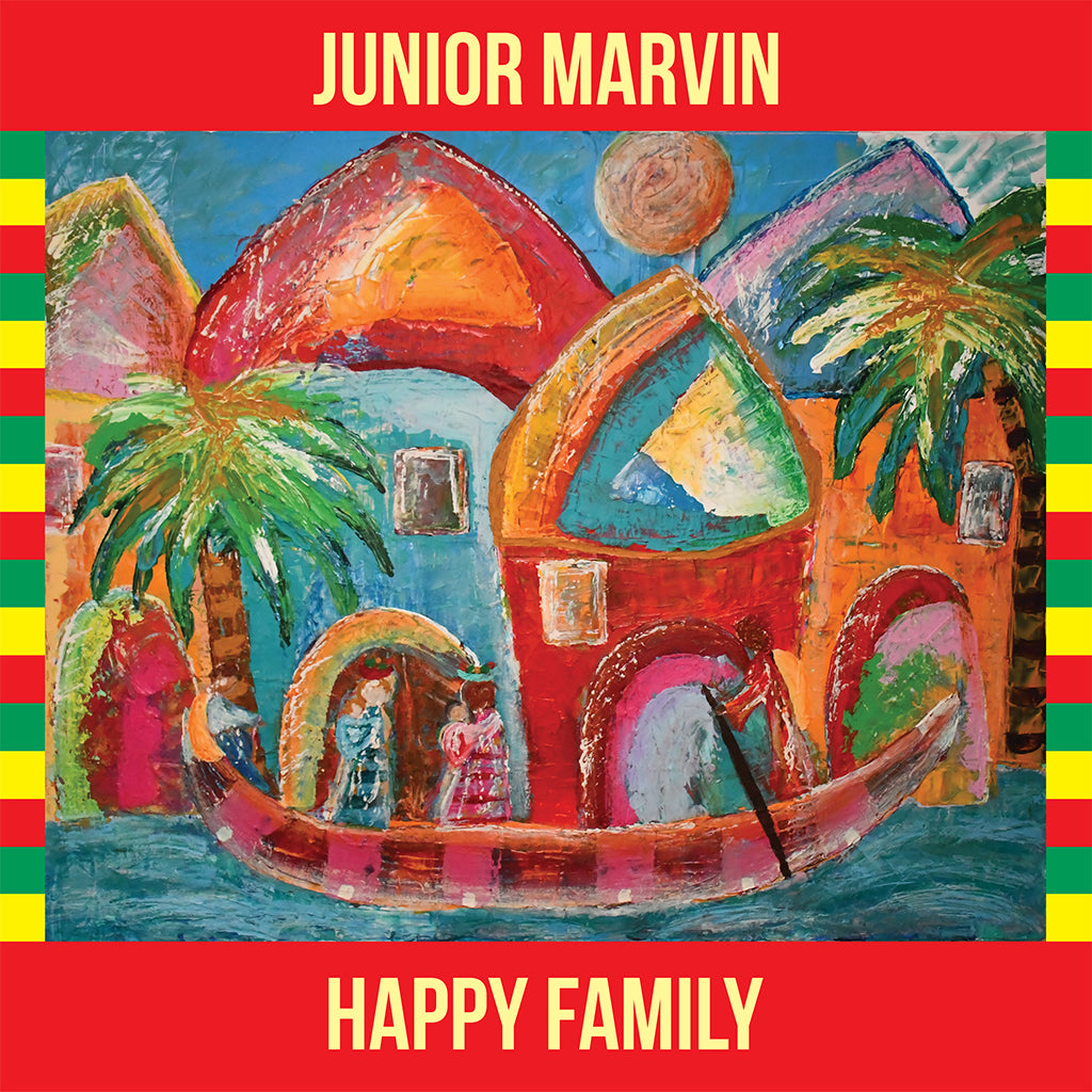 JUNIOR MARVIN - Happy Family - LP - Red, Gold and Green Vinyl