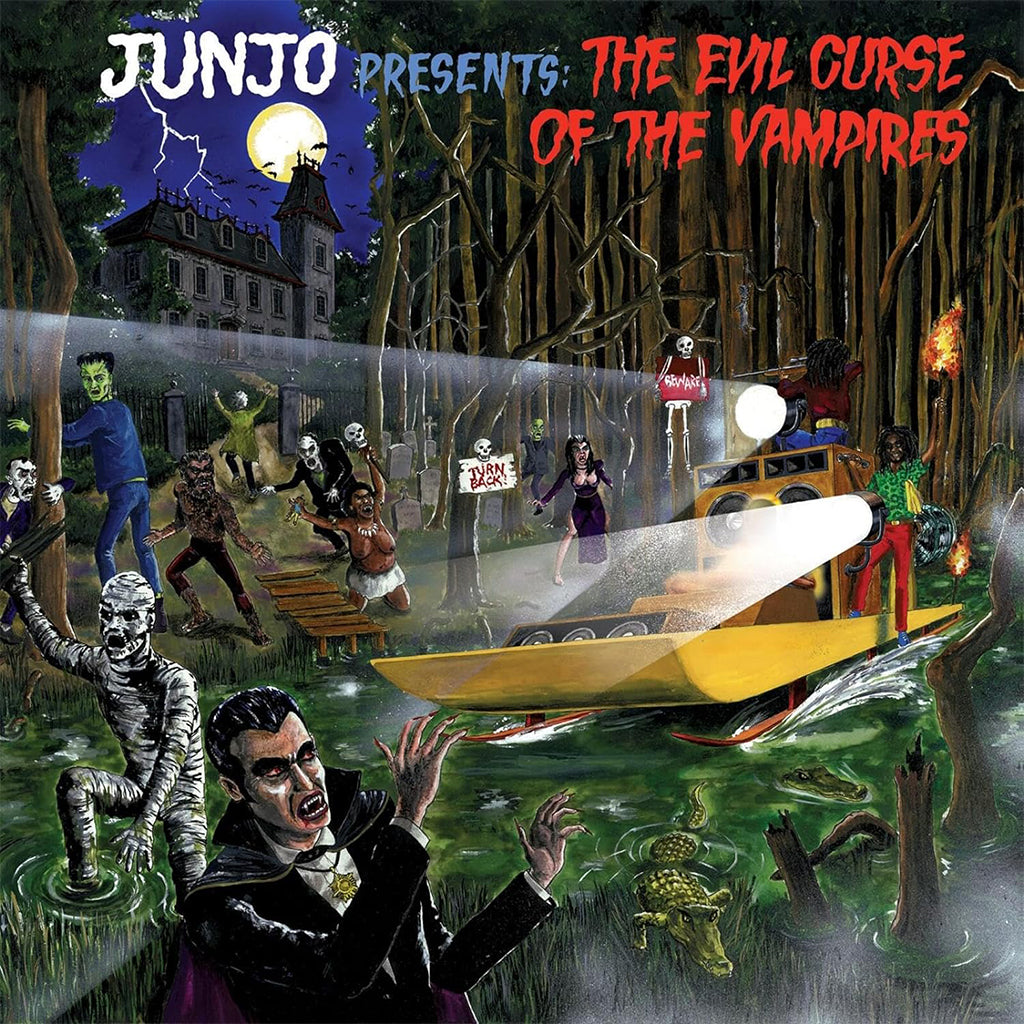 VARIOUS - Junjo Presents The Evil Curse (2023 Deluxe Edition) - 2LP - Halloween Orange Vinyl [OCT 20]