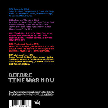JUNO REACTOR - Before Time Was Now (with SIGNED Print) - Deluxe 5CD Set [AUG 30]