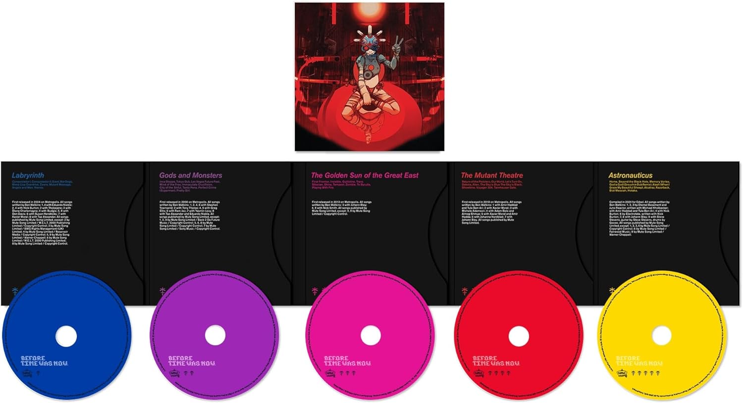 JUNO REACTOR - Before Time Was Now (with SIGNED Print) - Deluxe 5CD Set [AUG 30]