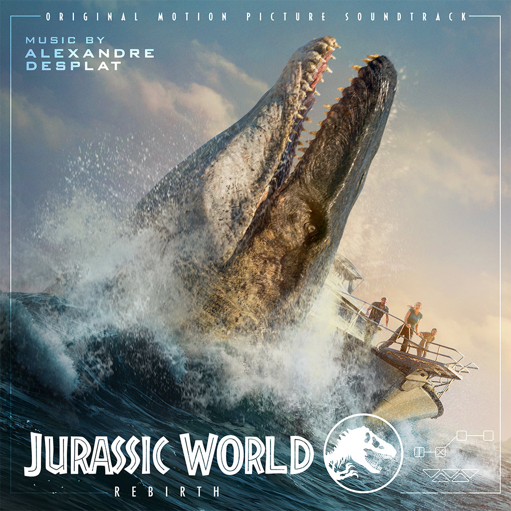 ALEXANDRE DESPLAT - Jurassic World: Rebirth (Original Soundtrack) - 2LP - Red / Green Colour Vinyl [OCT 3]