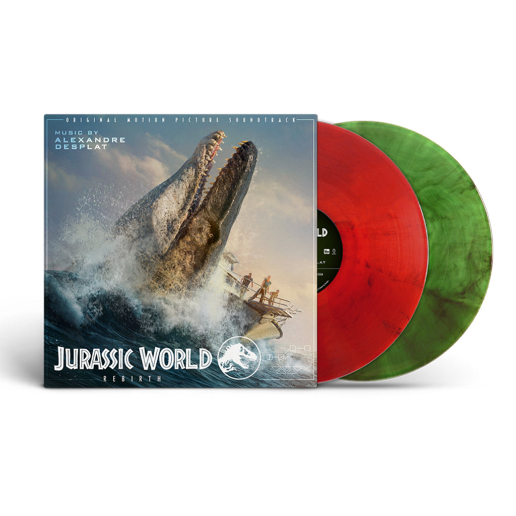 ALEXANDRE DESPLAT - Jurassic World: Rebirth (Original Soundtrack) - 2LP - Red / Green Colour Vinyl [OCT 3]