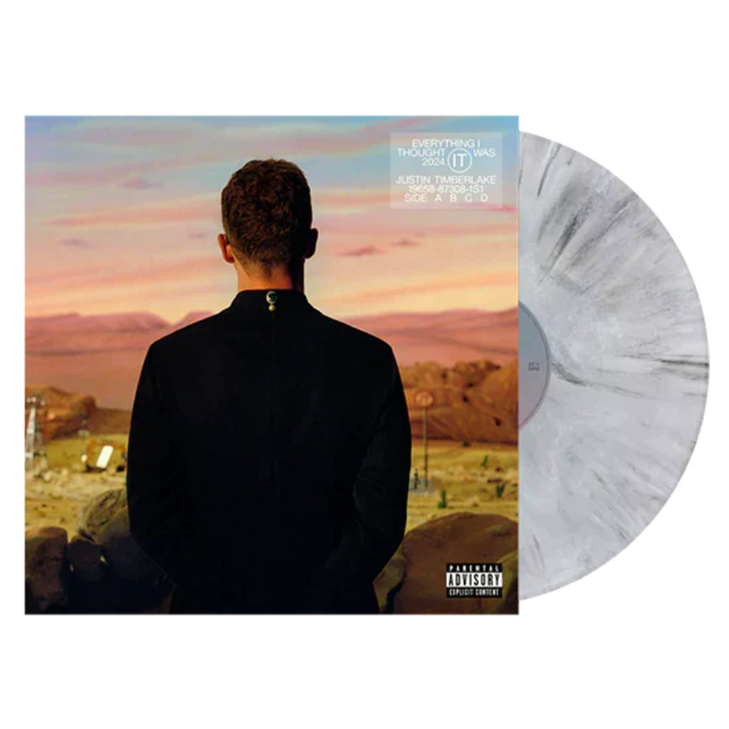 JUSTIN TIMBERLAKE - Everything I Thought It Was - 2LP - Silver & Black Vinyl